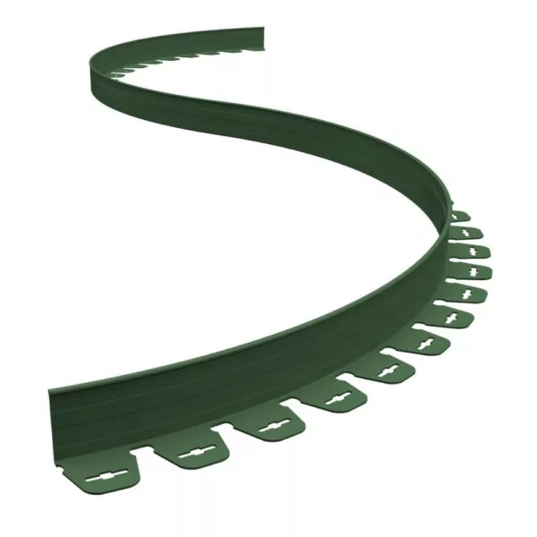 bordure de jardin flexible verte