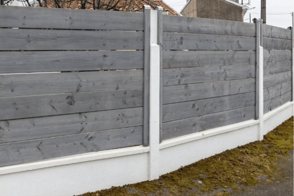 La clôture rigide avec soubassement en béton – Achat et conseils