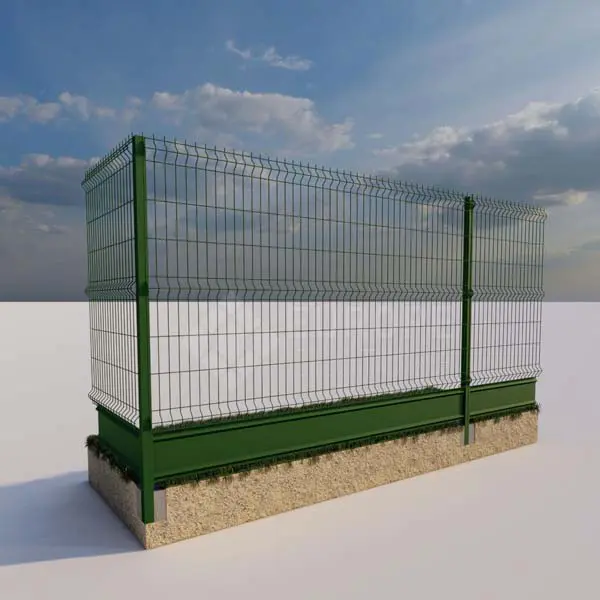 Icaverne - Panneaux de clôture serie Panneau de grillage serti Acier  inoxydable 50x50 cm 31x31x3 mm ICAVERNE