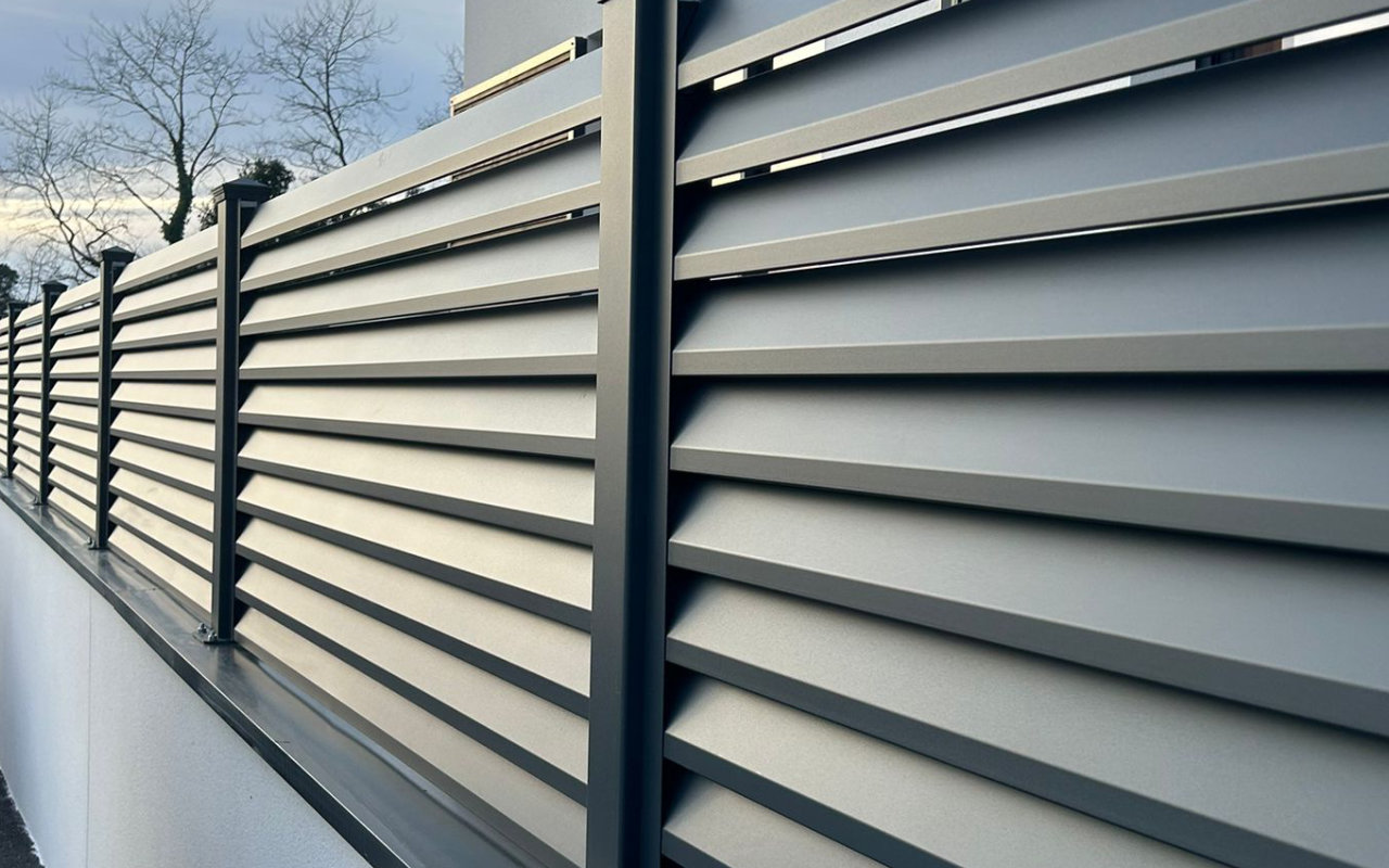 cloture en aluminium made in europe