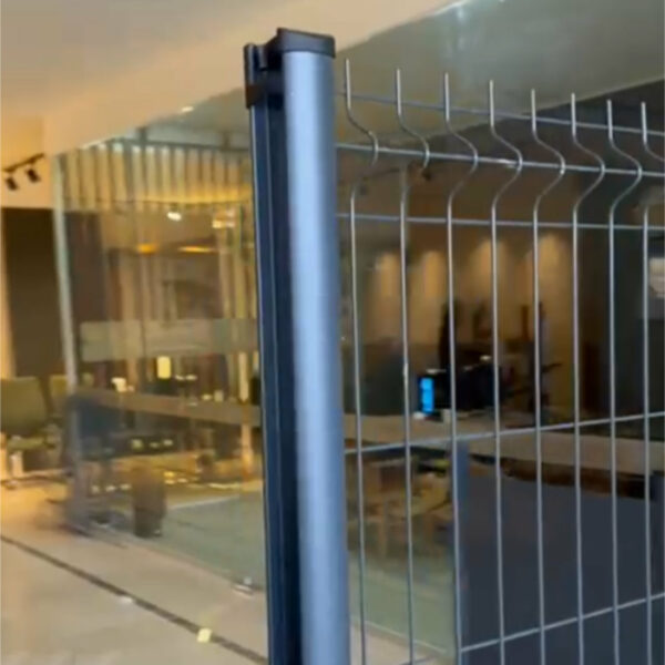 poteau aluminium