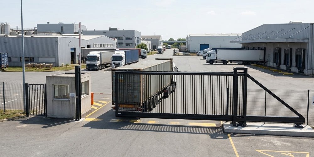 portail industriel autoportant